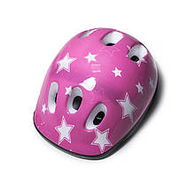 Шолом дитячий "Зірки". Рожевий колір