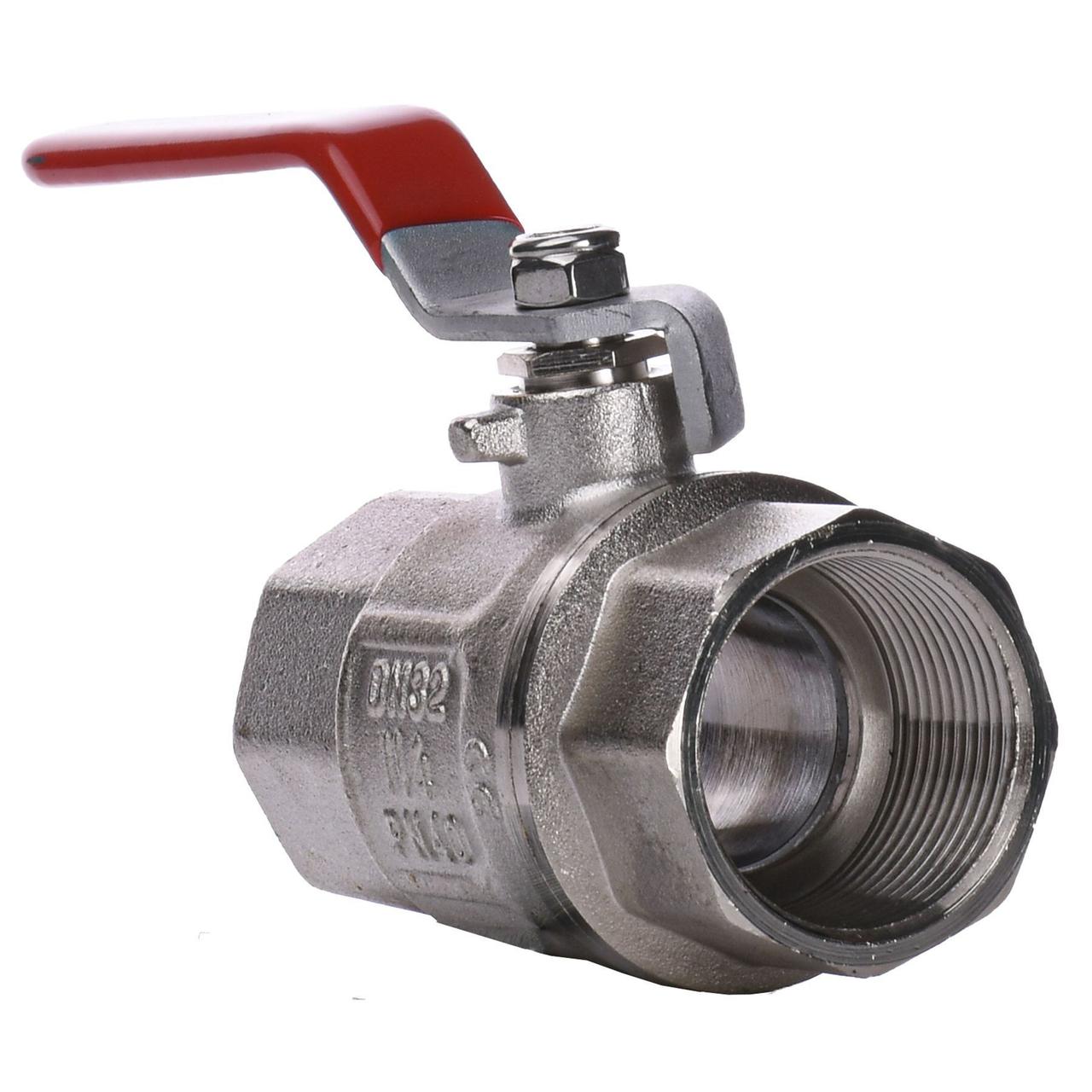Кран кульовий для води SELBA DN 11/4" (PN 40) внутрішній-внутрішній SL1506