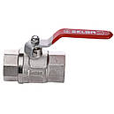 Кран кульовий для води SELBA DN 1 1/4" (PN 40) внутрішній-внутрішній SL1505, фото 3