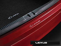 Lexus GS 2013-2020 Накладка защитная наклейка аппликация на задний бампер Новая Оригинал