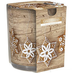 Ароматична свічка в скляному стакані Імбирний хліб (SN 72s-23)