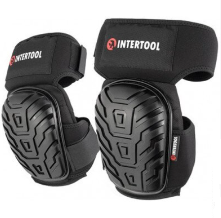 Будівельні наколінники INTERTOOL SP-0056, тканина 600D, подушки гелеві, ремені