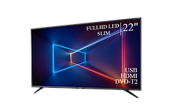 Телевізор Sharp 22" HD/DVB-T2/USB (1080p)