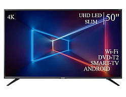 ТБ Sharp 50" Smart-TV/DVB-T2/USB UHD/4K/Android 13.0