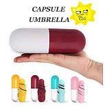 Компактна парасолька "Капсула" (чорна), фото 4