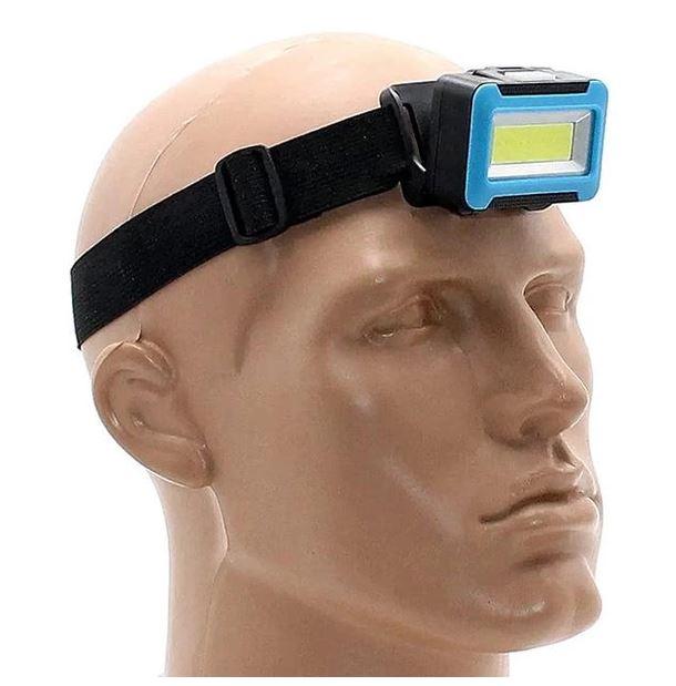 Налобний ліхтар Cy-2068 з акумулятором, фото 1