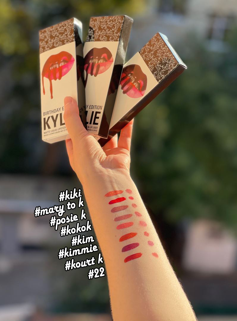 Помада та олівець для губ 2 в 1 Kylie #KIMMIE, фото 1