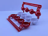 Форма із пластику для приготування м'ясних фрикадельок 18×23,7×4,5 см MeatMaster Ball Mold, фото 5