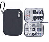 Дорожній органайзер для зарядних пристроїв, флешок, дротів., фото 3