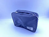 Дорожній органайзер для зарядних пристроїв, флешок, дротів., фото 6