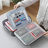 Органайзер для зберігання документів речей із кодовим замком home citi 8306, фото 2