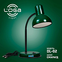 Лампа настільна "Смарагд" Е27 LOGA