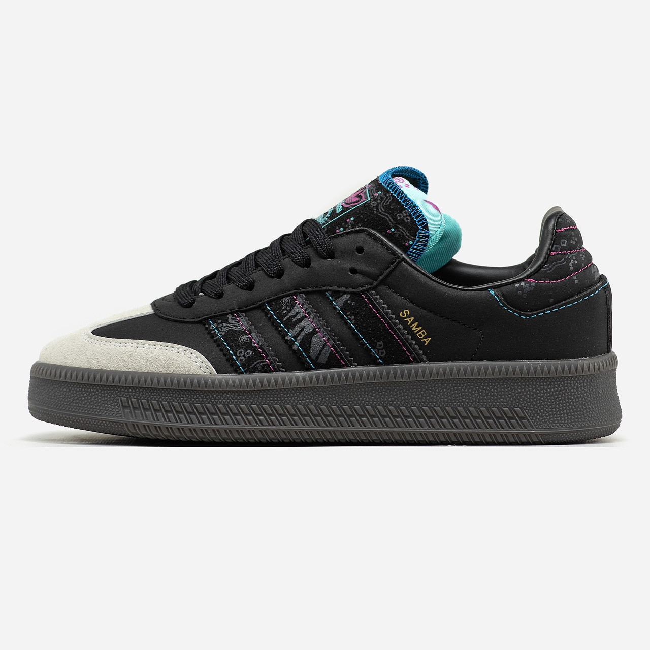 Жіночі Кросівки Adidas Samba XLG x Feifei Ruan Black / Адидас Самба ХЛГ Фейфей Жуан