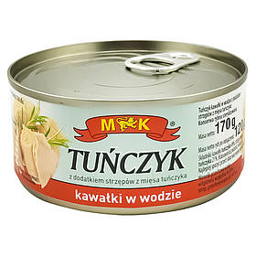 Риба, Тунець MK Tuncyk в власному соку 170г ж/б