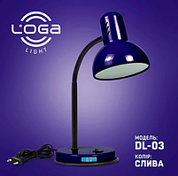 Лампа настільна "Слива" Е27 LOGA