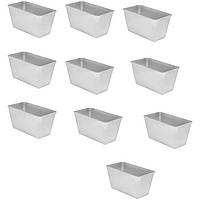 Форма хлібна для випічки стандартного хліба у вигляді цеглинки Л7 алюміній (22х11х11.5 см) 10