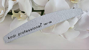 Пилка для нігтів  KODI HALF GREY 180/100