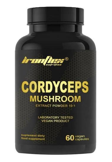 Харчова добавка IronFlex Cordyceps Mushroom 60 капсул