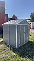 Хозблок сарай для саду і дачі пластиковий 170х230х230см, садовий будинок для інвентаря HOMESTAR, фото 2