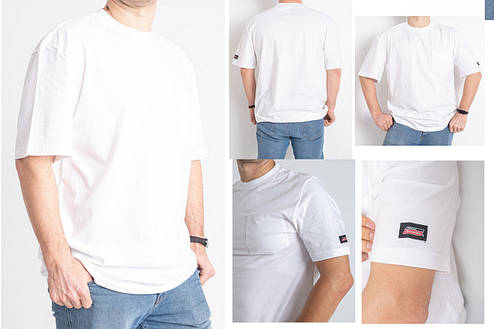 Футболка чоловіча брендова коттонова на високий зріст DICKIES, фото 1