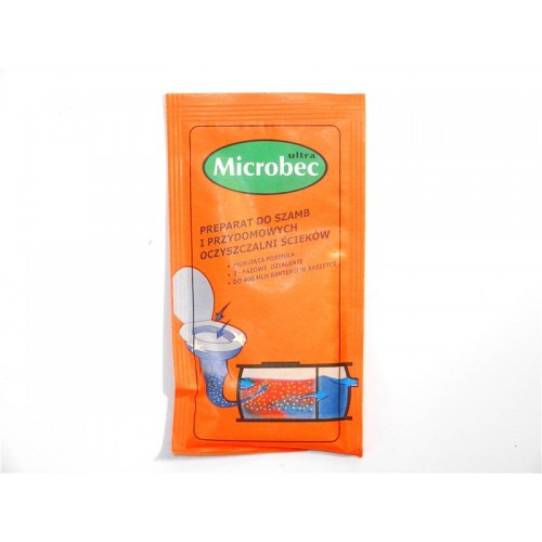 Біодеструктор Микробек / Microbec Ultra (25 м) — засіб для септиків, вигрібних ям і дачних туалетів