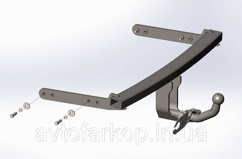 Фаркоп Volkswagen Golf 4 (universal 1997-2007) (Фаркоп Фольваген Голь4) Автопристрій, фото 1