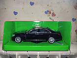 Модель авто 1/24 автомобіль Mercedes Benz S-Class, чорний. Металеві, гумові колеса, фото 7