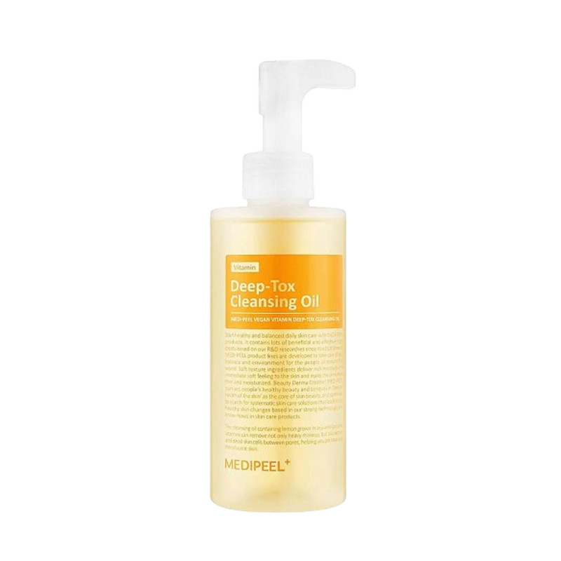 Олія гідрофільна з комплексом вітамінів Medi-Peel Vegan Vitamon Deep-Tox Cleansing Oil 200 ml