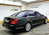 Модель авто 1/24 автомобіль Mercedes Benz S-Class, чорний. Металеві, гумові колеса, фото 9