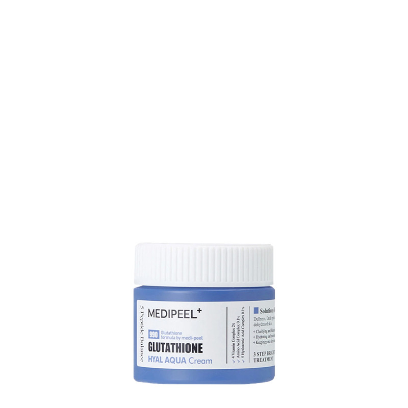 Крем зволожувальний та освітлювальний з глутатіоном Medi-Peel Glutathione Hyal Aqua Cream 50 ml