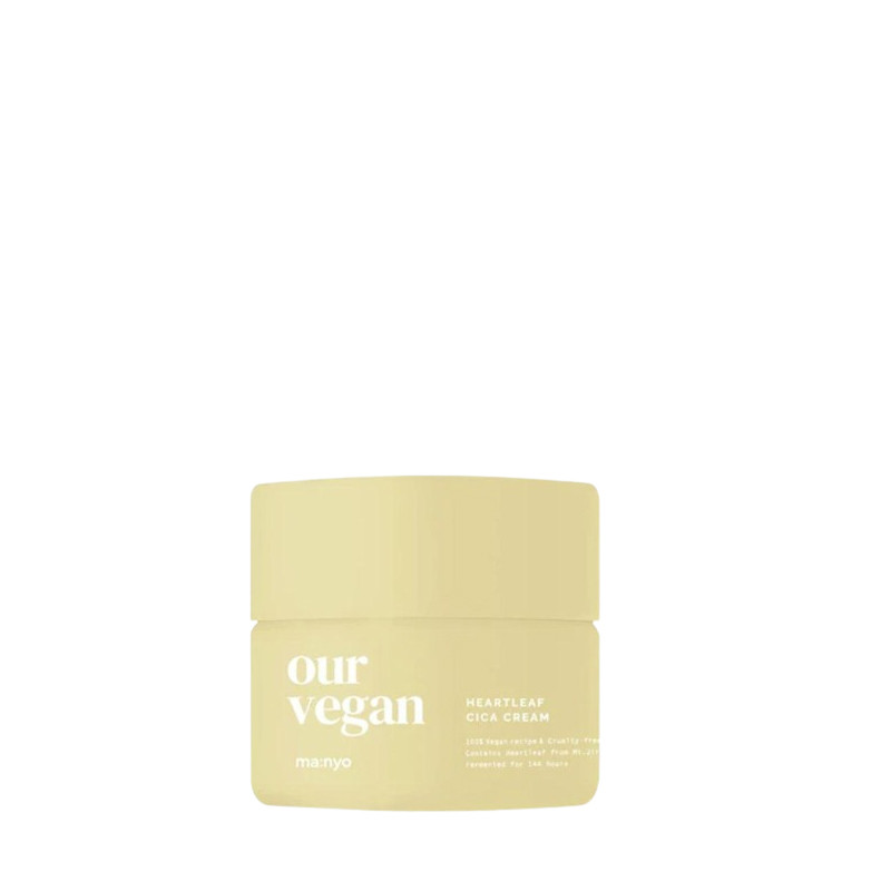 Крем заспокійливий веганський Manyo Our Vegan Heartleaf Cica Cream 100 ml, фото 1