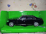 Модель авто 1/24 автомобіль Mercedes S 221, чорний. Якість!, фото 3