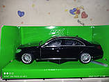 Модель авто 1/24 автомобіль Mercedes S 221, чорний. Якість!, фото 5