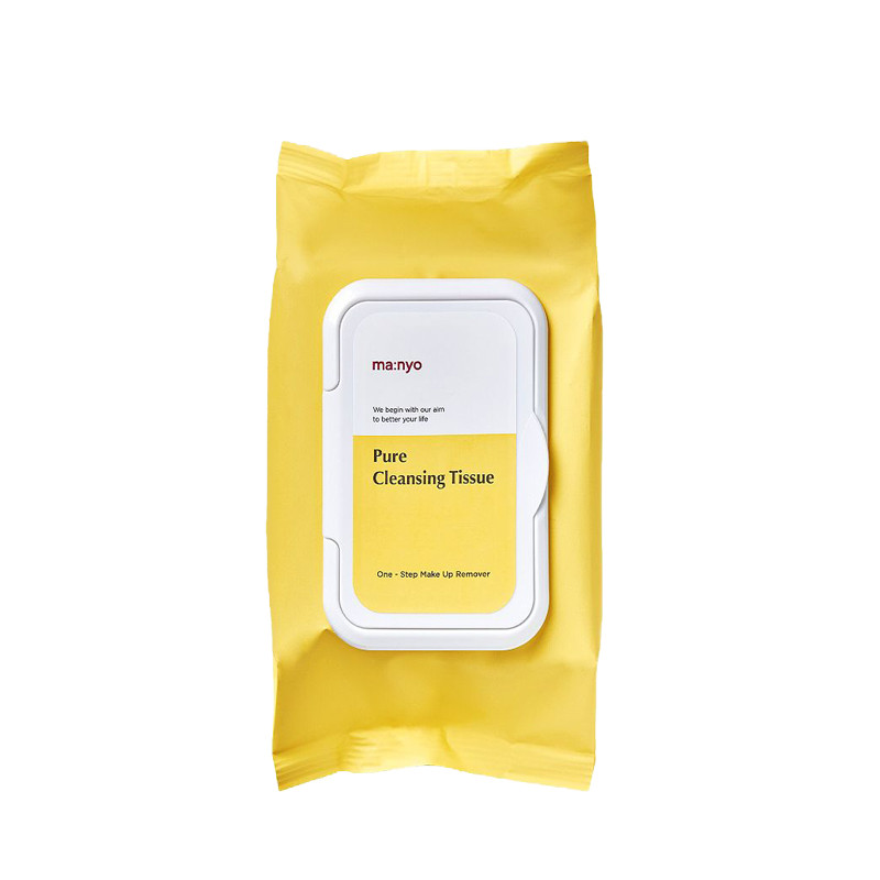 Серветки очищувальні для зняття макіяжу Manyo Pure Cleaning Tissue 80 ea