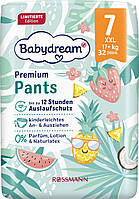 Трусики-підгузники 7 XXL Babydream Premium 7 XXL размер (17+ кг), 32 шт для дітей