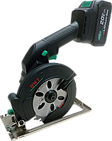 Пила дискова акумуляторна DWT AHKP-20-140 DN-4C2 (безщітковий, 2 АКБ 20 В/4.0 Аг, диск 140 мм.), фото 3