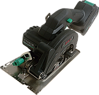 Пила дискова акумуляторна DWT AHKP-20-140 DN-4C2 (безщітковий, 2 АКБ 20 В/4.0 Аг, диск 140 мм.), фото 6