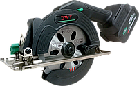 Пила дискова акумуляторна DWT AHKP-20-140 DN-4C2 (безщітковий, 2 АКБ 20 В/4.0 Аг, диск 140 мм.), фото 7