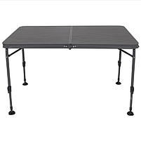 Туристичний Стіл Розкладний Bo-Camp Logan 120x80 cm Grey (1404483) Кемпінговий Складаний Столик для риболовлі, фото 2