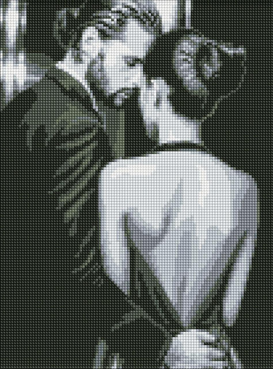 Алмазна мозаїка без підрамника - Поруч із коханою 30*40 см Ideyka AMC7903, фото 1