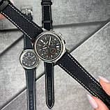 Чоловічий кварцовий годинник з сапфіром Pagani Design PD-1781 Black-Silver-White, фото 5