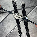 Чоловічий кварцовий годинник з сапфіром Pagani Design PD-1781 Black-Silver-White, фото 10