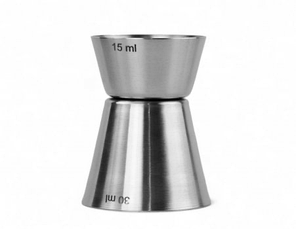 Джиггер барний 15/30 мл Джиггери з нержавіючої Мірний джигер Джиггер для кави Барний мірний стакан, фото 2