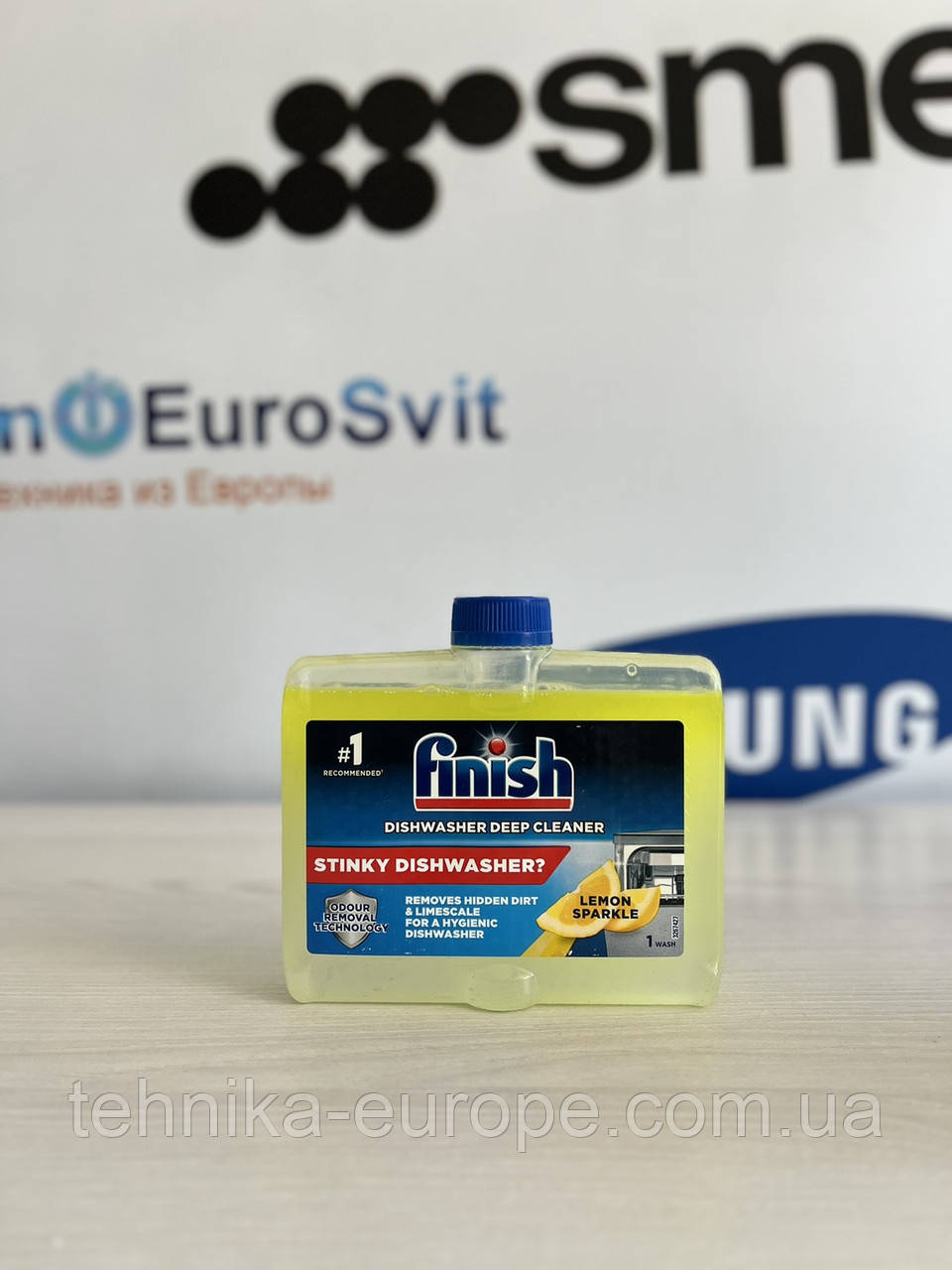 Очищувач для посудомийних машин Lemon 250 мл Finish B6/1, фото 1