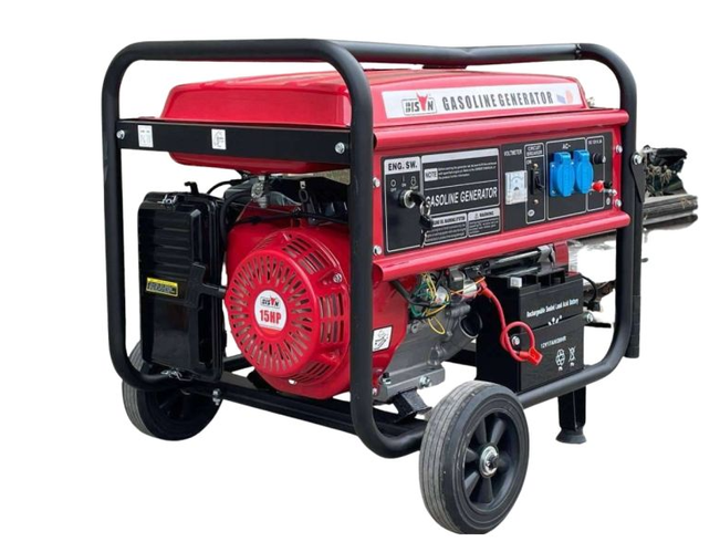 Генератор бензиновий Bison BS6500E 5-5.5 кВт бензогенератор ...