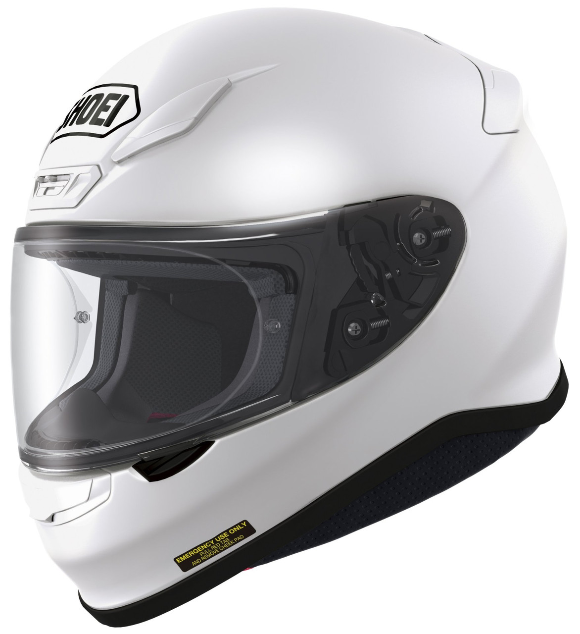 Мотошолом Shoei NXR білий, XS