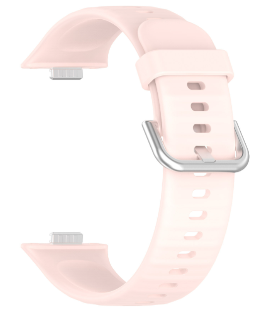 Ремінець CDK для Huawei Watch Fit 4 Pro | Silicone Sport Classic (017792) (pink sand), фото 1