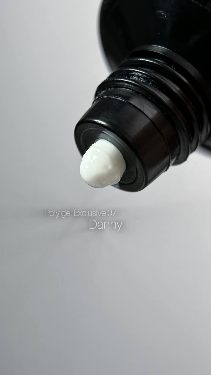 Акрил-гель (полігель) DANNY №07 30 ml White