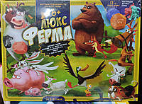 Настільна гра Ферма Люкс Danko Toys сімейна фермерська стратегія українською