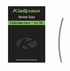 Трубка Kalipso Shrink tube 1.2-0.4mm 12шт green